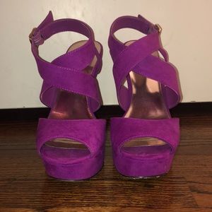 Madden Girl Magenta Pumps